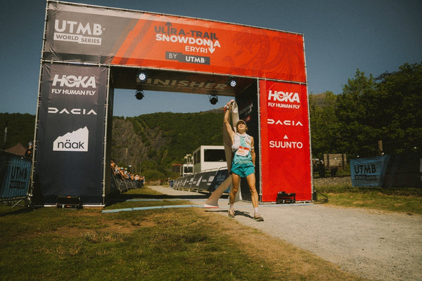 Ultra runner pre-loading electrolytes before a long race