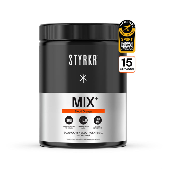 MIX+ Orange Dual-Carb & Electrolyte Drink Mix