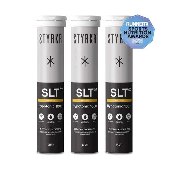 SLT07 Hydration Tablets Mild Citrus 1000MG | 3 Pack