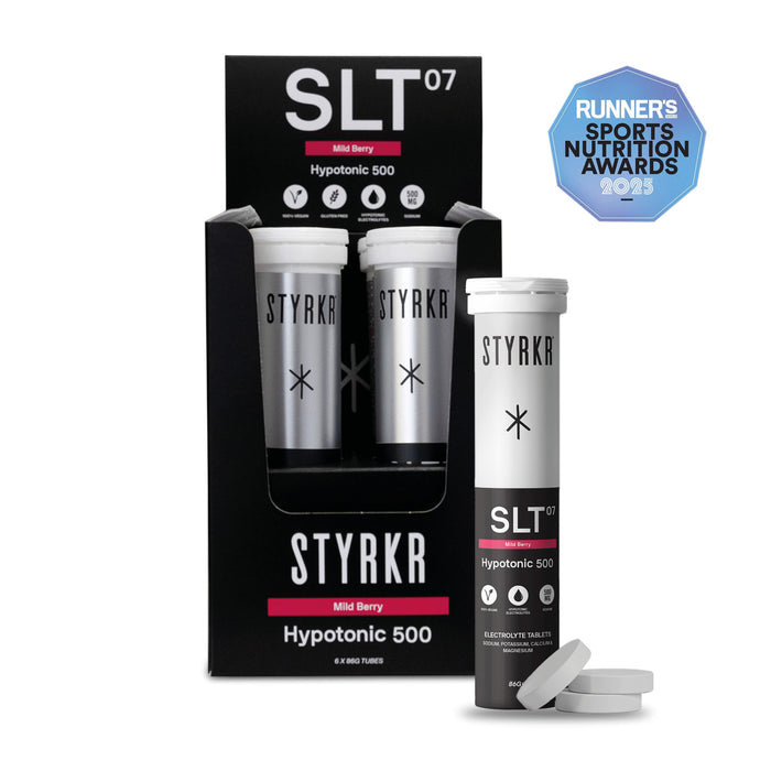 SLT07 Hydration Tablets Mild Berry 500MG | 6 Pack